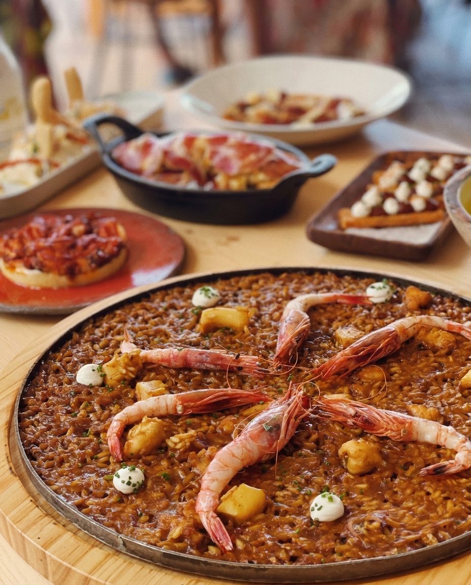 Gourmet paella